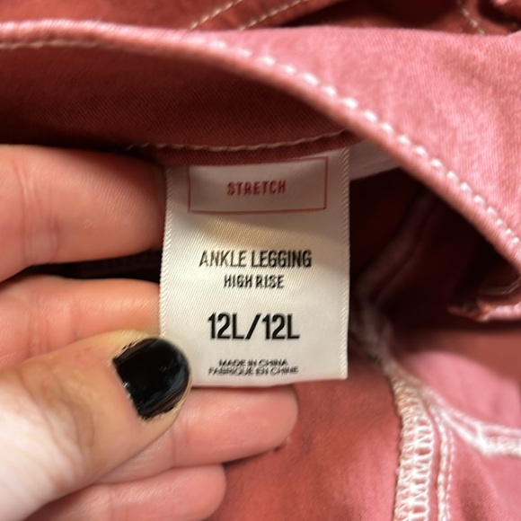 EXPRESS Size 12L/12L Ankle Legging High Rise EUC Super Soft Pants Stretchy - Picture 5 of 5